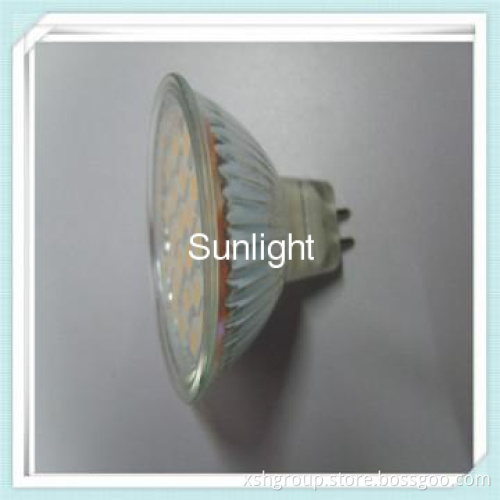 Hot SMD3528 LED Sitting room spotlight 4W with GU5.3/GU10/E27/E14